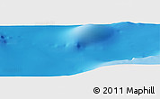 Physical Panoramic Map of the area around 31° 20' 36" S, 1° 46' 29" E