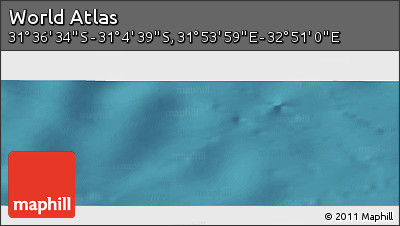 Satellite Panoramic Map of the Area around 31° 20' 36" S, 32° 22' 30" E