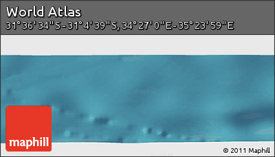 Satellite Panoramic Map of the Area around 31° 20' 36" S, 34° 55' 29" E