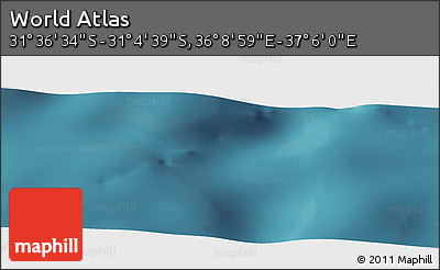 Satellite Panoramic Map of the Area around 31° 20' 36" S, 36° 37' 30" E