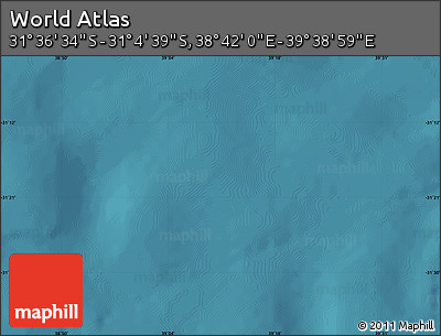 Satellite Map of the Area around 31° 20' 36" S, 39° 10' 29" E