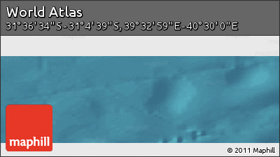 Satellite Panoramic Map of the Area around 31° 20' 36" S, 40° 1' 29" E
