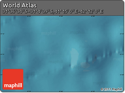 Satellite Map of the Area around 31° 20' 36" S, 41° 43' 30" E