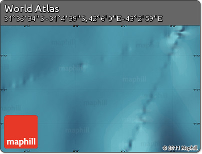 Satellite Map of the Area around 31° 20' 36" S, 42° 34' 30" E