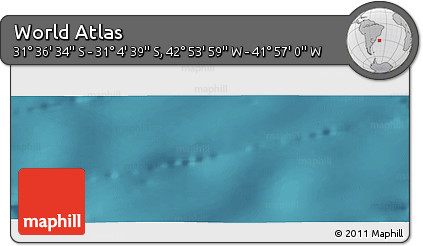 Satellite Panoramic Map of the Area around 31° 20' 36" S, 42° 25' 29" W