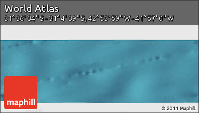 Satellite Panoramic Map of the Area around 31° 20' 36" S, 42° 25' 29" W