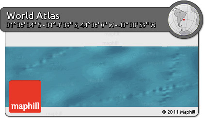 Satellite Panoramic Map of the Area around 31° 20' 36" S, 44° 7' 30" W