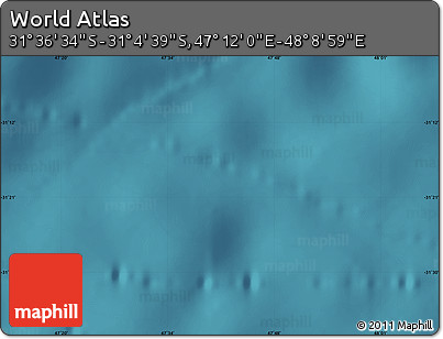 Satellite Map of the Area around 31° 20' 36" S, 47° 40' 29" E