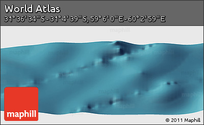 Satellite Panoramic Map of the Area around 31° 20' 36" S, 59° 34' 30" E