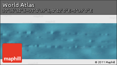 Satellite Panoramic Map of the Area around 31° 20' 36" S, 5° 10' 30" E