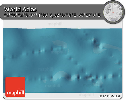 Satellite 3D Map of the Area around 31° 20' 36" S, 62° 58' 30" E