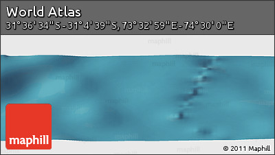 Satellite Panoramic Map of the Area around 31° 20' 36" S, 74° 1' 30" E