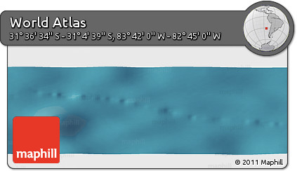 Satellite Panoramic Map of the Area around 31° 20' 36" S, 83° 13' 29" W