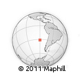 Outline Map of the Area around 31° 20' 36" S, 90° 1' 30" W, rectangular outline