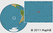 Satellite Location Map of the area around 31° 49' 7" S, 107° 1' 30" W