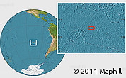 Satellite Location Map of the area around 31° 49' 7" S, 107° 52' 30" W