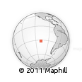 Outline Map of the Area around 31° 49' 7" S, 107° 52' 30" W, rectangular outline