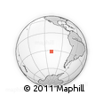 Outline Map of the Area around 31° 49' 7" S, 108° 43' 29" W, rectangular outline