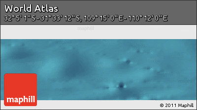 Satellite Panoramic Map of the Area around 31° 49' 7" S, 109° 43' 29" E