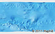 Political 3D Map of the area around 31° 49' 7" S, 109° 34' 29" W