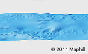 Physical Panoramic Map of the area around 31° 49' 7" S, 109° 34' 29" W