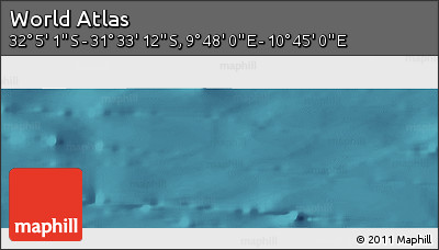 Satellite Panoramic Map of the Area around 31° 49' 7" S, 10° 16' 30" E