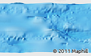 Physical 3D Map of the area around 31° 49' 7" S, 110° 25' 30" W