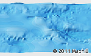 Political 3D Map of the area around 31° 49' 7" S, 110° 25' 30" W