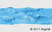 Physical Panoramic Map of the area around 31° 49' 7" S, 110° 25' 30" W