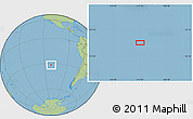 Savanna Style Location Map of the area around 31° 49' 7" S, 111° 16' 30" W