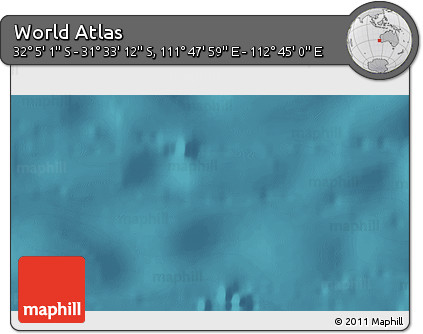 Satellite 3D Map of the Area around 31° 49' 7" S, 112° 16' 30" E