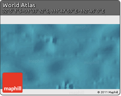 Satellite 3D Map of the Area around 31° 49' 7" S, 112° 16' 30" E