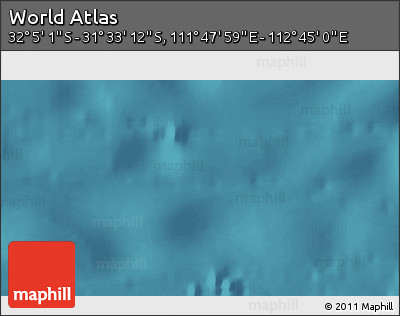 Satellite 3D Map of the Area around 31° 49' 7" S, 112° 16' 30" E