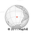 Outline Map of the Area around 31° 49' 7" S, 112° 7' 30" W, rectangular outline