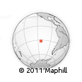 Outline Map of the Area around 31° 49' 7" S, 112° 58' 29" W, rectangular outline
