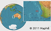 Satellite Location Map of the area around 31° 49' 7" S, 113° 7' 30" E