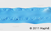 Physical Panoramic Map of the area around 31° 49' 7" S, 113° 49' 29" W