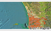 Satellite 3D Map of Perth