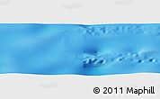 Shaded Relief Panoramic Map of the area around 31° 49' 7" S, 115° 31' 30" W