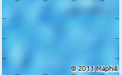 Shaded Relief Map of the area around 31° 49' 7" S, 116° 22' 30" W
