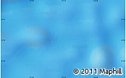Physical Map of the area around 31° 49' 7" S, 117° 13' 29" W