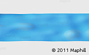Shaded Relief Panoramic Map of the area around 31° 49' 7" S, 117° 13' 29" W