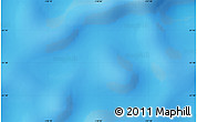 Physical Map of the area around 31° 49' 7" S, 118° 4' 29" W