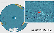 Satellite Location Map of the area around 31° 49' 7" S, 128° 16' 30" W