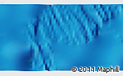 Physical 3D Map of the area around 31° 49' 7" S, 143° 34' 29" W