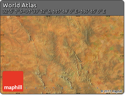 Satellite Map of the Area around 31° 49' 7" S, 146° 16' 30" E