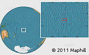Satellite Location Map of the area around 31° 49' 7" S, 157° 10' 30" W