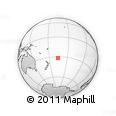 Outline Map of the Area around 31° 49' 7" S, 165° 40' 30" W, rectangular outline