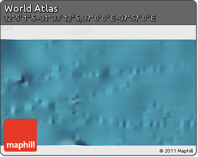 Satellite 3D Map of the Area around 31° 49' 7" S, 37° 28' 30" E