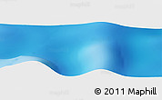 Shaded Relief Panoramic Map of the area around 31° 49' 7" S, 3° 19' 30" W